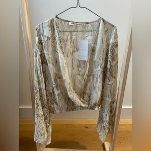 White marbled top from 12th Tribe